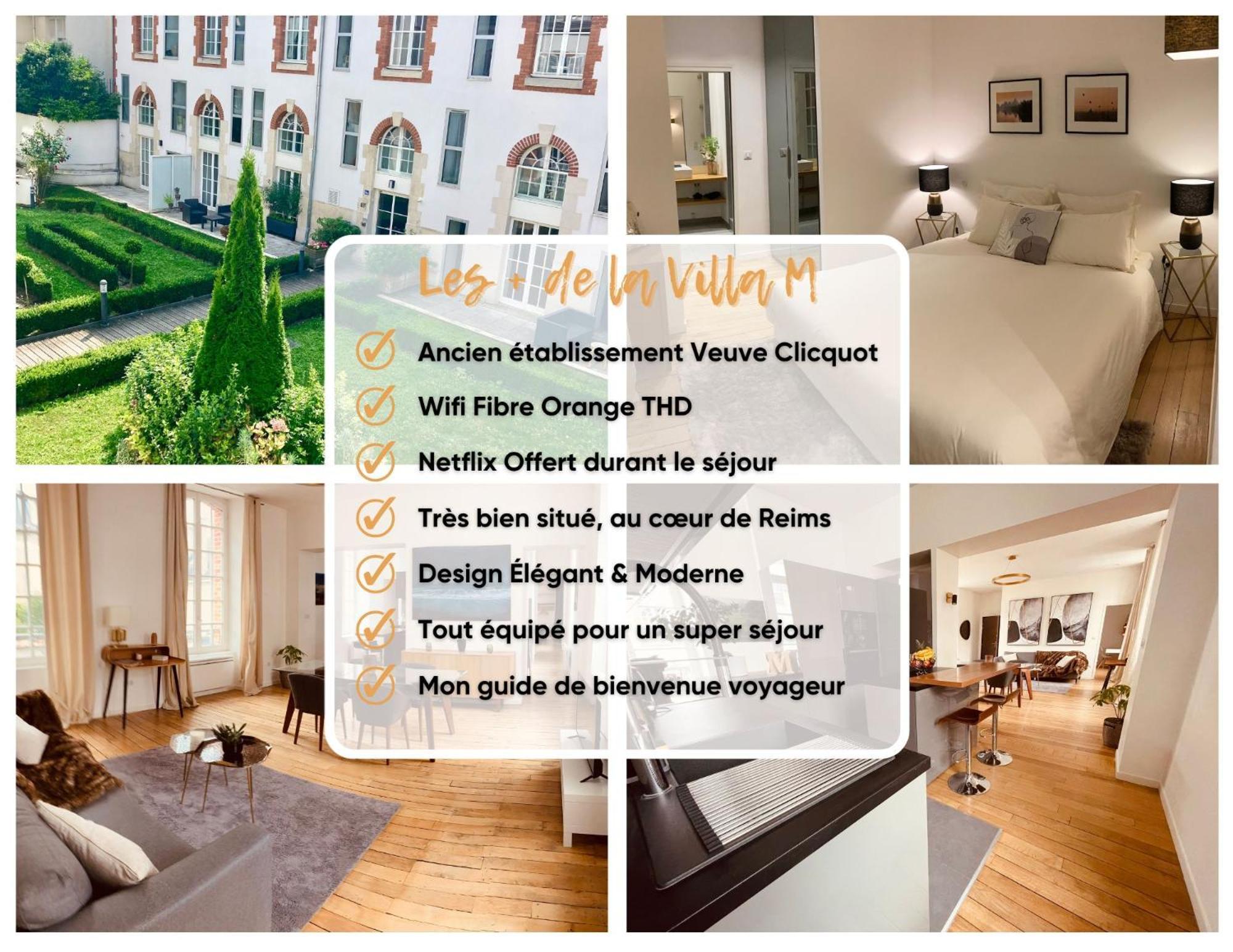 So Guest- Luxueux Appartement, Ancienne Maison De Champagne Proche Cathedrale Reims Exteriör bild